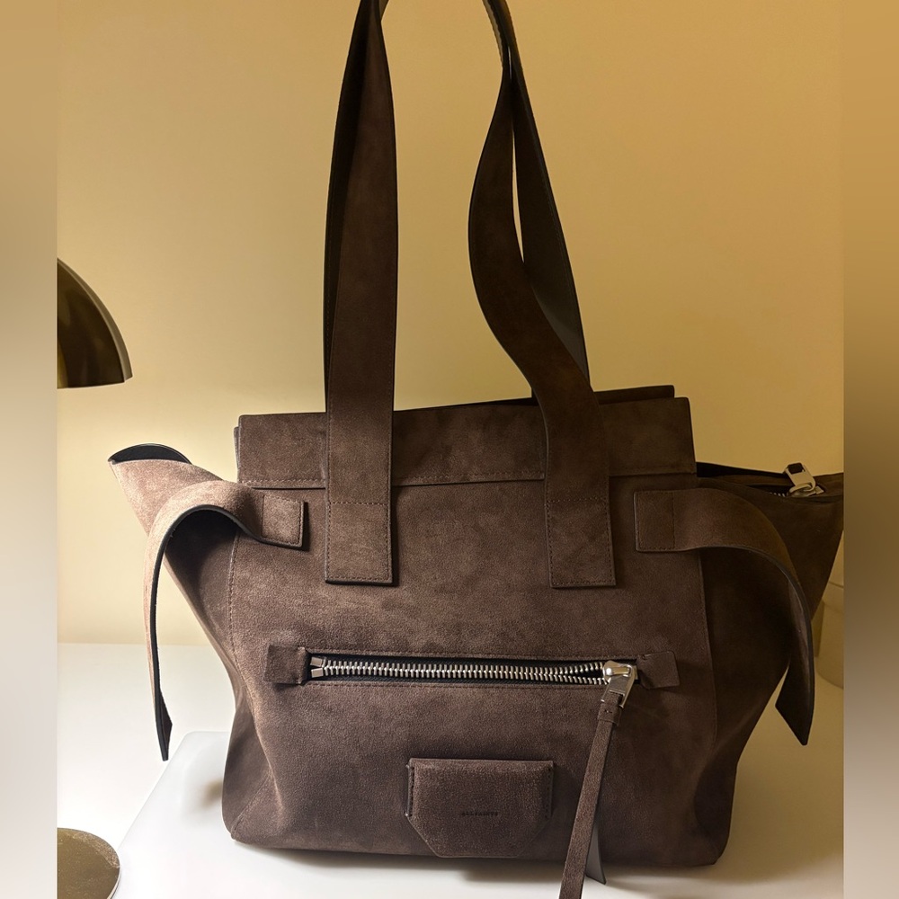 Allsaints Perez Suede Bag - Picture 4 of 9